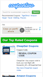 Mobile Screenshot of coupontwo.com